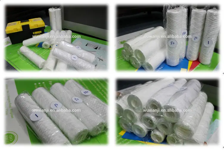 2017 горячей продажи очистки воды PP обмотки фильтр машина с мотором