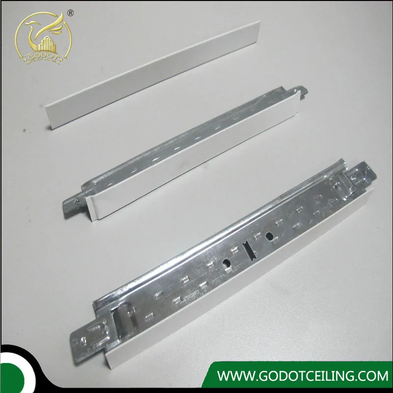 
Godot Suspeded Galvanized Steel 32H ceiling Tgrid T bar for gyspum minerial fiber PVC 