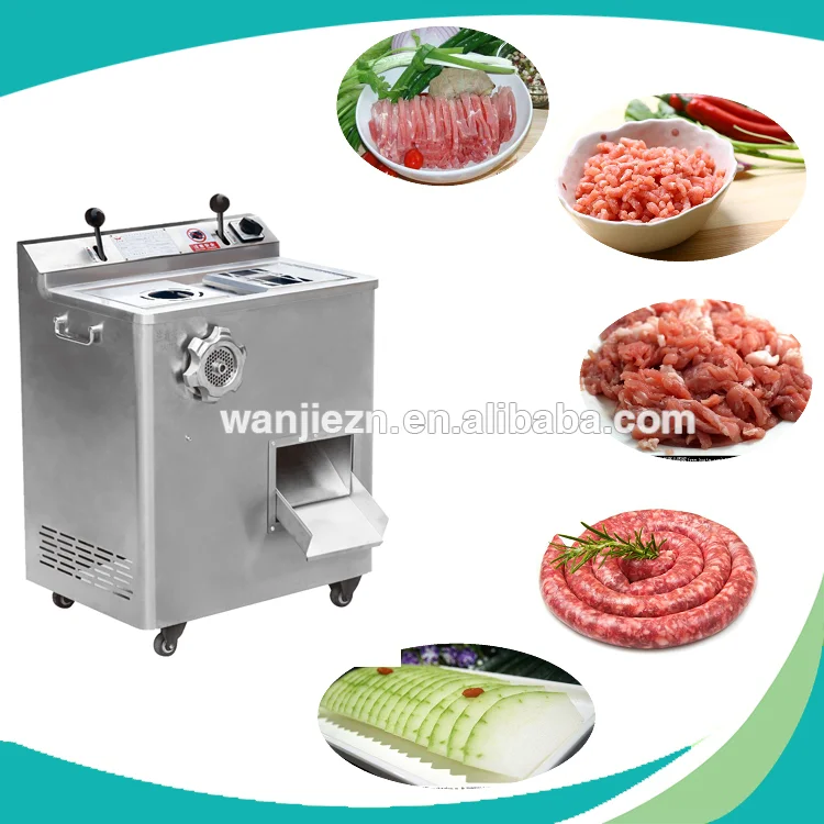 The lowest price industrial meat mincer machine