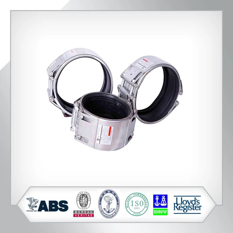 
Pipe Coupling Grip-D double lock clamp with Steel Strip Insert 