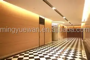 Hotel Wall Mounted Partition Plywood Paneling Corridor Lobby Hallway Fix Furniture