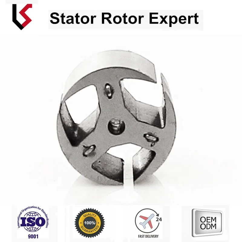 Stator winding assembly external rotor type of internal motor stack core