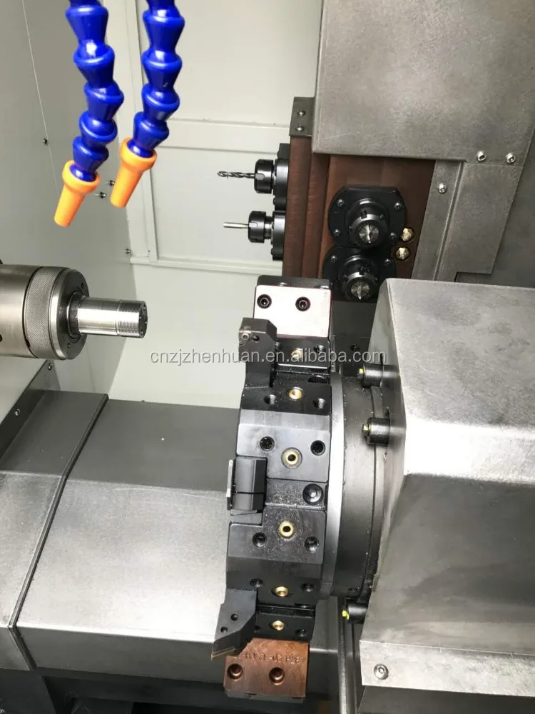 Turning Lathe FL400 Linear Motion Guide Way Cnc Mini Metal Flat Bed Lathe Automatic Horizontal Medium Duty with Live Tooling 260