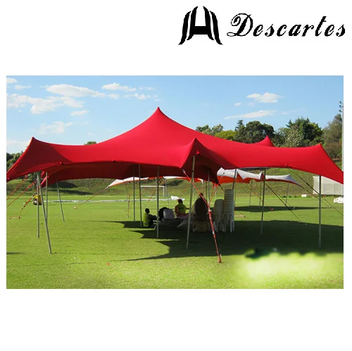 700gsm elastic tensile flexible tents/big marquee stretch tents for sale