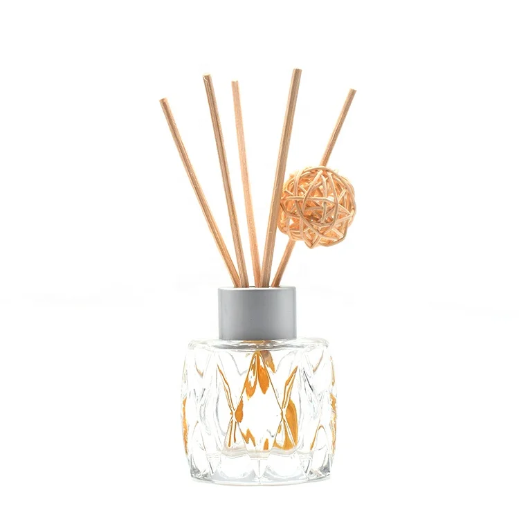 High Quality ODM 50ML Empty Fragrance Oil Car Diffuser Glass Perfume Bottle