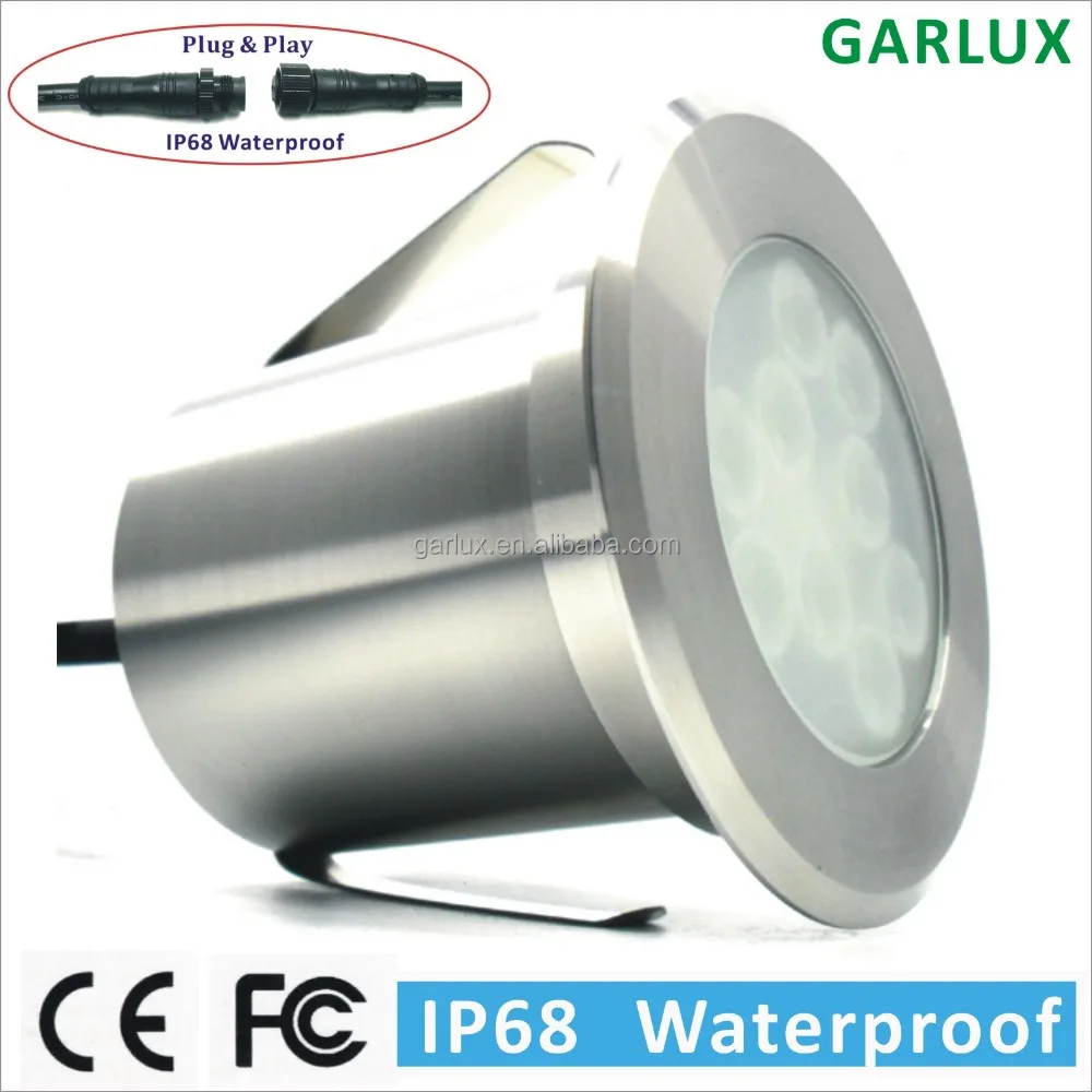 12v 18w led light recessed underwater light ip68 waterproof pool lights