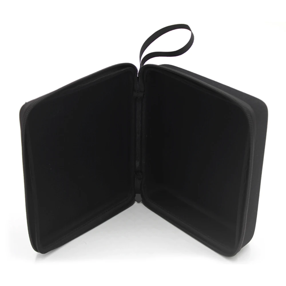 EVA Hard Carrying Case for Regal Games Double 12 Mexican Train Number Dominoes To Go Travel tool case With Zip Up Case