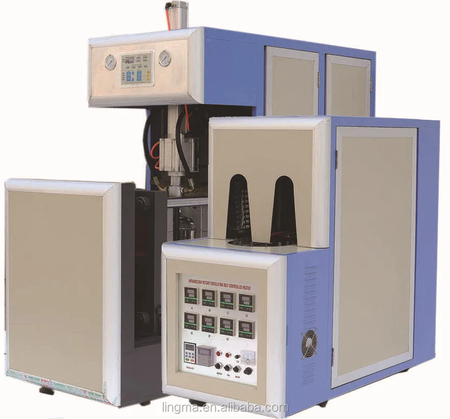 PET Semi-automatic blow molding machine