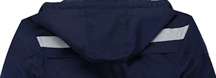 Winter Warm Work Clothes for Man and Woman Coal Mine Workwear Mechanic Construction Workwear Jacket