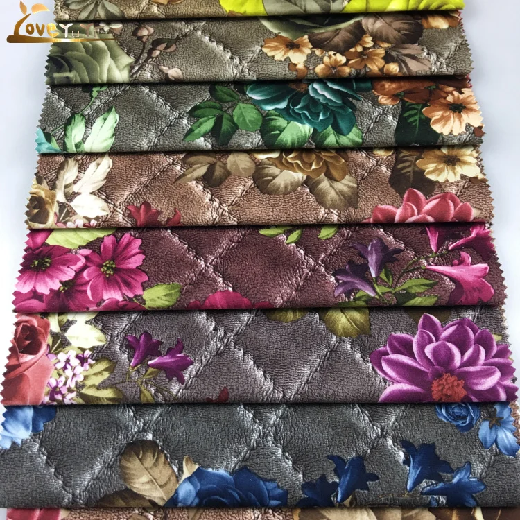 
High Quality Knitted Burnout Printed Velvet Fabric For Furniture Price Per Meter 