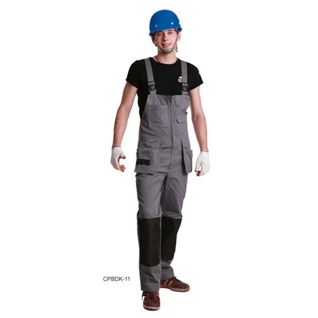 Bib Overall with multiple pockets/mens fashion work bib pants
