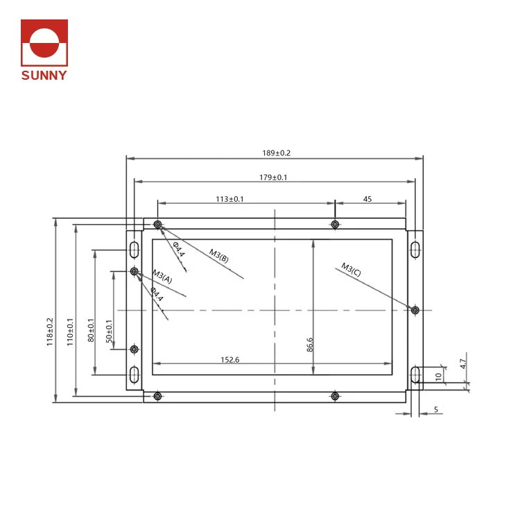 Hall position indicator for elevator LCD display (SN-CCB-T7)