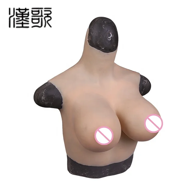 E cup high collar breast form provides a real and comfortable experience for mastectomy
