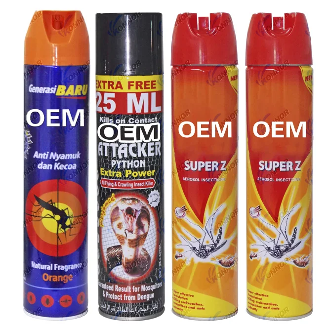 
Best Indoor Insecticide 600ml Insecticide Spray 