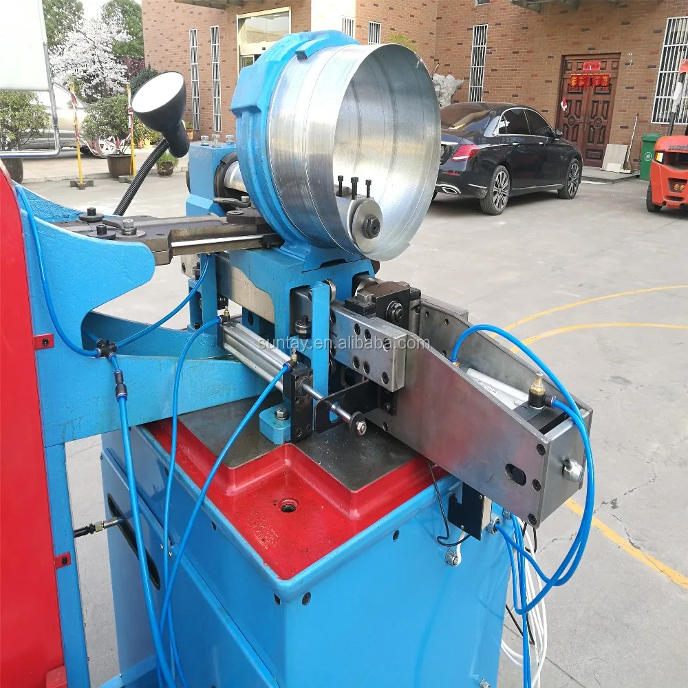 HAVC round tube spiral duct making machine by Suntay