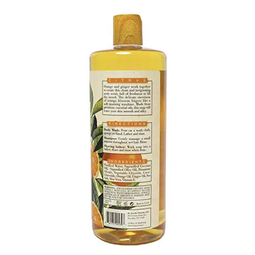 Naturals Pure Castile Liquid Soap organic liquid toilet soap