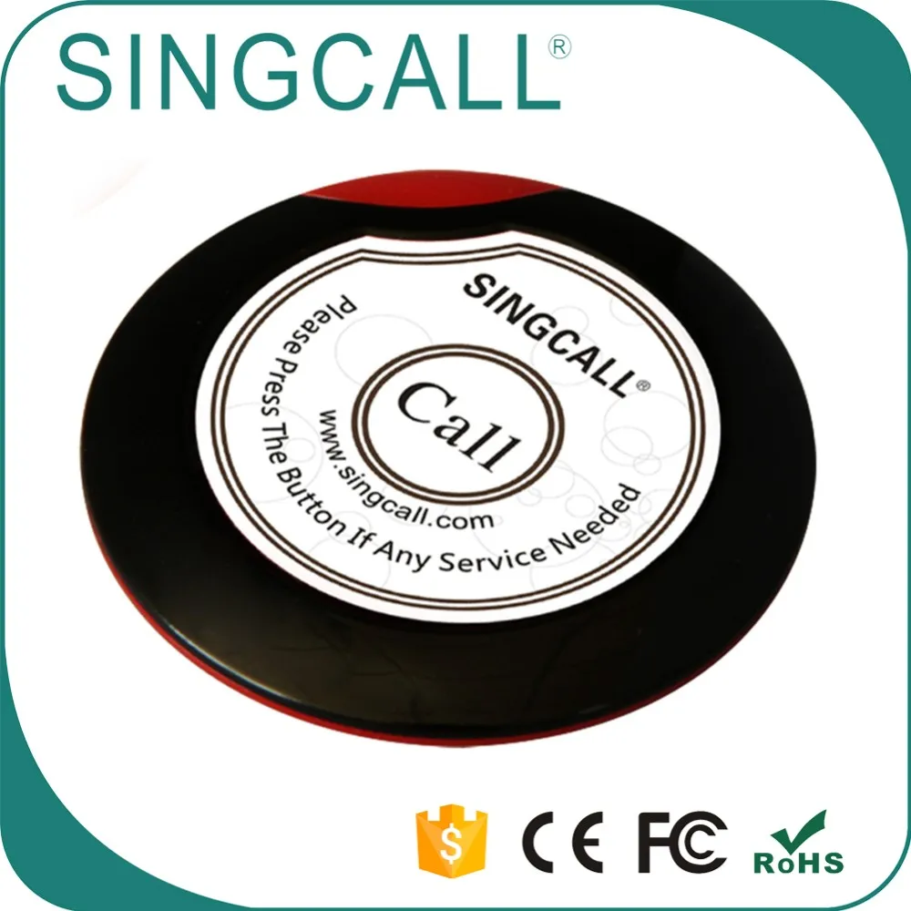 SINGCALL ресторанный сервер беспроводная пейджинговая система для вызова