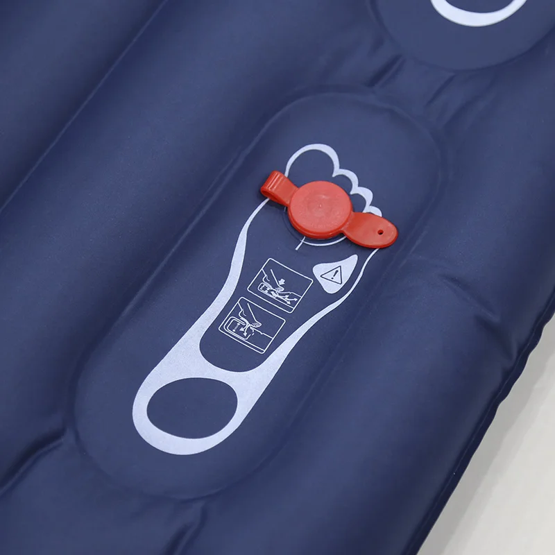 
NEW design Double Outdoor Camping Sleeping inflatable Mat Pad foot pump inflatable sleeping bed air mattress 