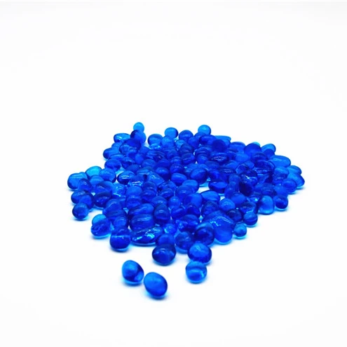 Popular oceanic blue 6-9mm glass perlen aquarium seeds in stock