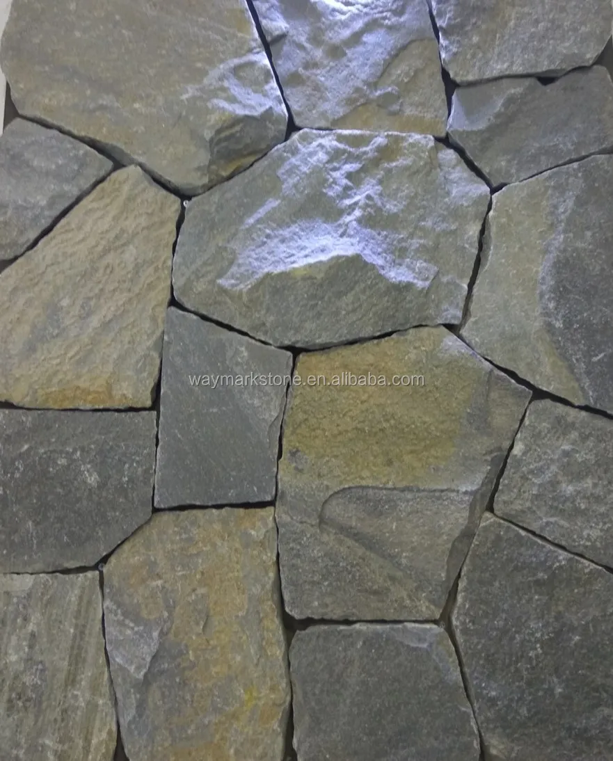 
Blue diamond irregular shape granite Wall Stone veneers wall cladding bricks WISV72 