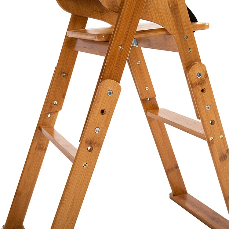 
Multifunctional dining chair for kids bamboo baby chair 