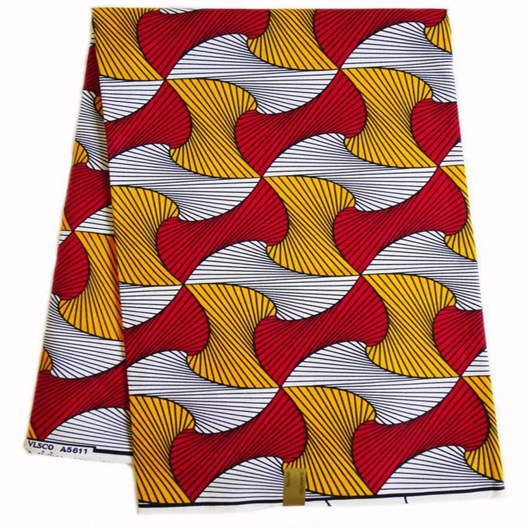African wax prints holland real cotton wax print fabric for clothes