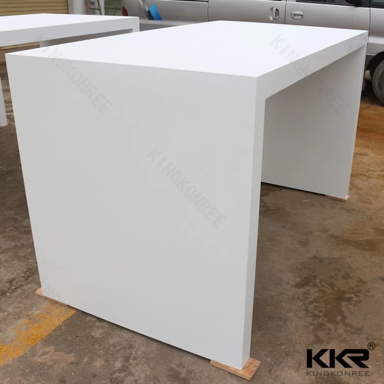 Simple design modern solid surface restaurant bar counterop