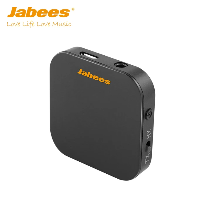 Jabees portable dual mode Bluetooth wireless audio transmitter & receiver