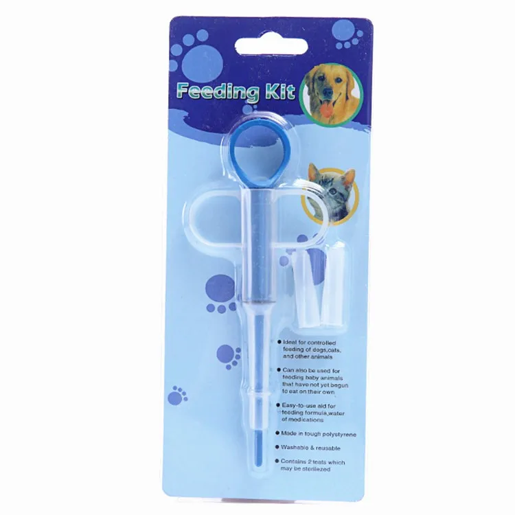 Eco-friendly Professional Pets Silicone Syringes Medical Feeding Tool Cat Dog Medicine Feeder
