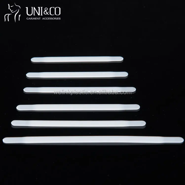 Wholesale Transparent Plastic Boning Used For Bra in Pieces Plastic Bones