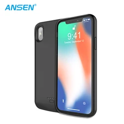 2020 Battery case for iphone xs Power case for iphone X 4000mAh charger power bank case black