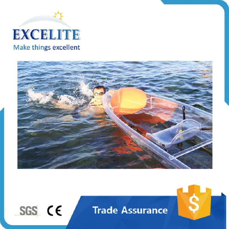 Clear plastic canoe with prices good price