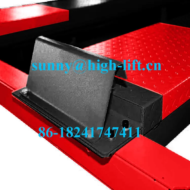 Four Post Car Parking Lift System runway length 4200mm