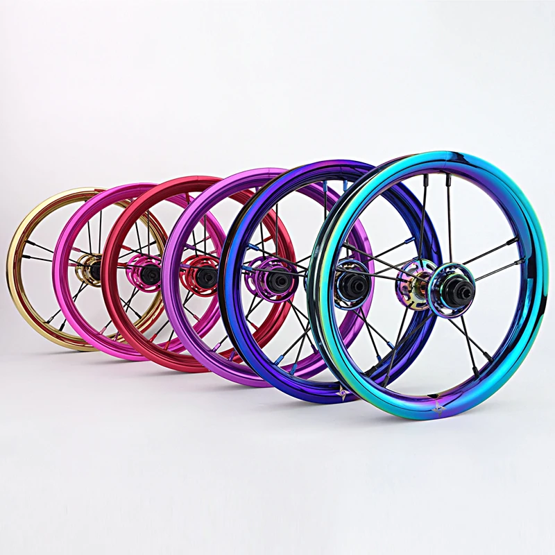 GIPSY G-SIX 12 inches Double Wall Pinned Rim Anodized Balance Kids Bike Wheel