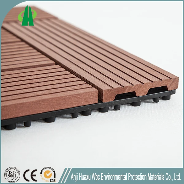 Practical anti slip interlocking swimming pool patio tiles deck floor tiles for sale
