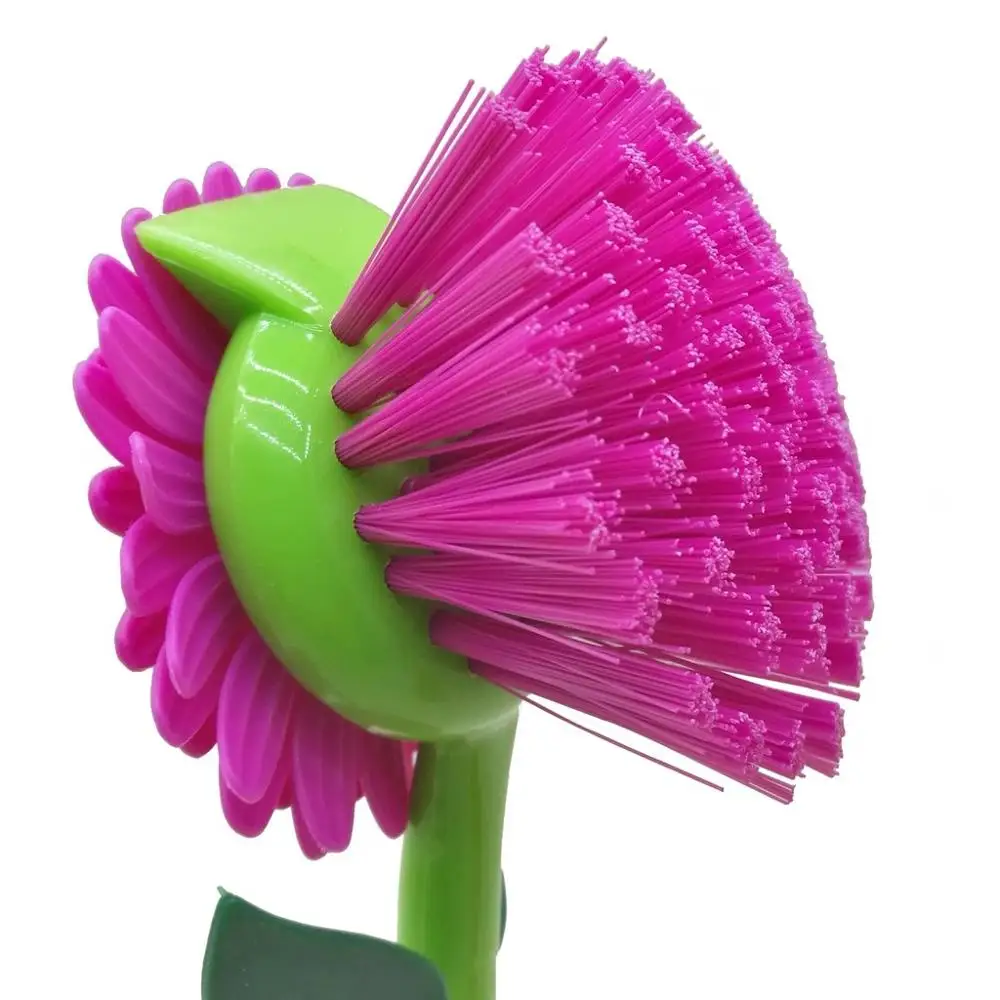 Greenwell Flower Design Kitchen Cleaning Brush Dish Brush