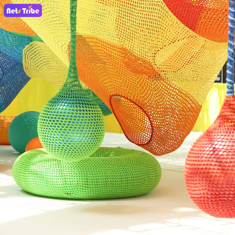 NetTribe Rope net Entertainment playground children amusement equipment for funny