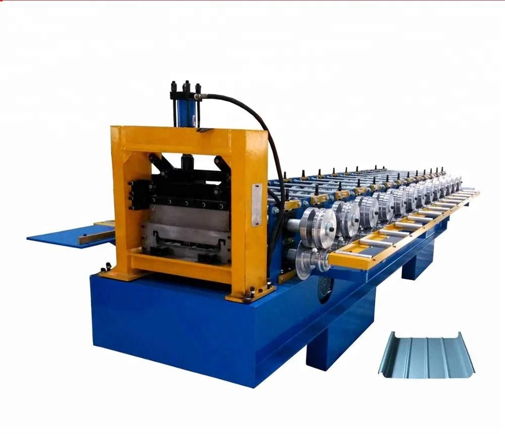 Standing seam metal roof panel steel sheet forming machine