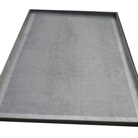 Custom Made Stainless Steel Perforated Baking Tray Sheet Pan Dehydrator Tray Drying Dryer Pan
