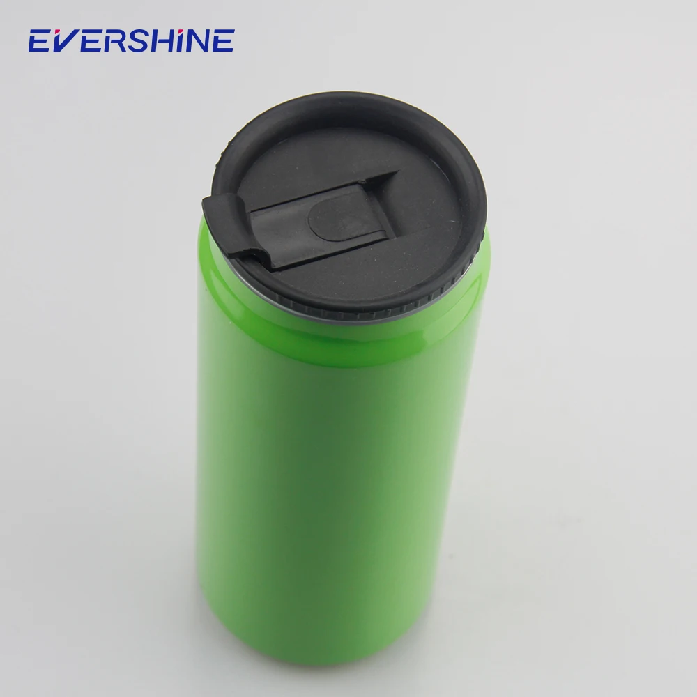 350ml 450ml 500ml Double Wall Soda Beer Can shape Stainless Steel Vacuum Insulated Small Beer Tumbler with lid