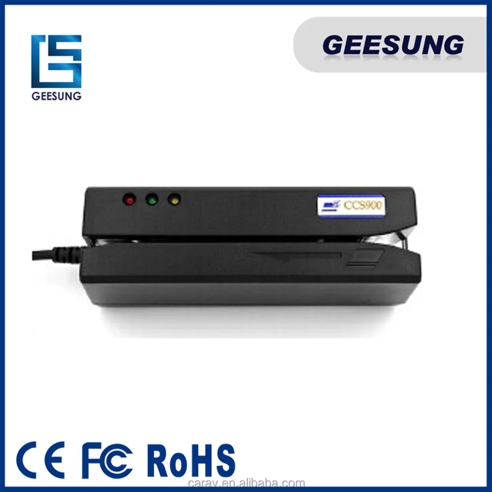 USB swipe 3 tracks Magnetic Stripe Card Reader Writer for vending machine