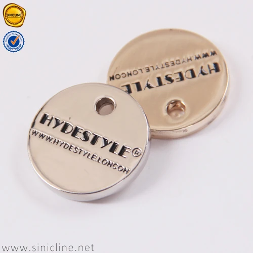  Купальник Sinicline с выгравированным логотипом и отверстиями металлический логотип для одежды