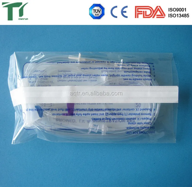 
Middle sealing/Side sealing pouch for blood line set for hemodialysis 