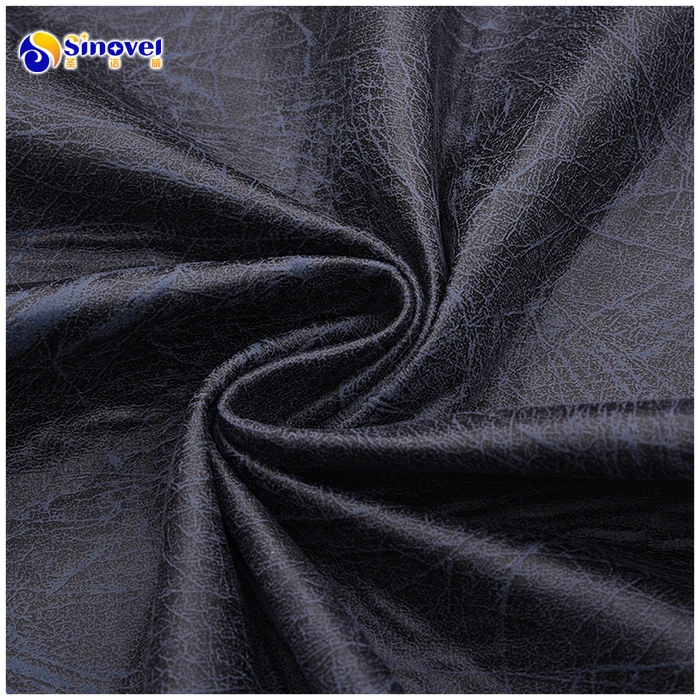Polyester synthetic bronzed suede fabric for shoes