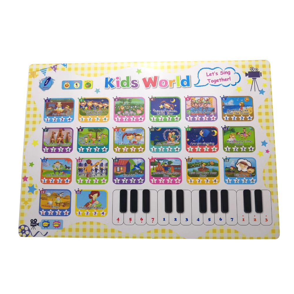 Custom Children English Alphabet Chart Language Translation Pen Learning Machine