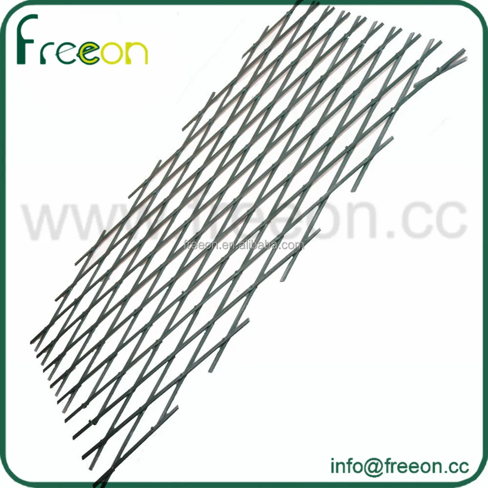 Garden Decorative Plastic PVC Trellis Fence