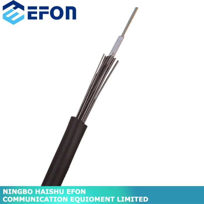 SWA бронированный одноместный куртка core 24 волоконно-оптический кабель