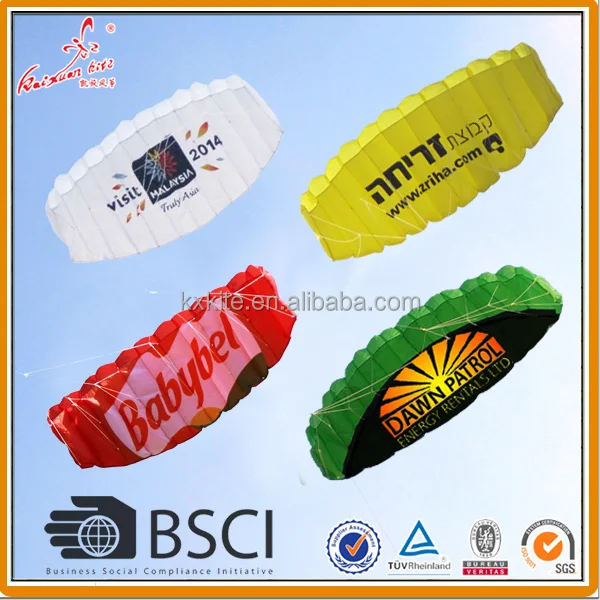 Promotional power kite parachute kite from weifang kaixuan kite factory