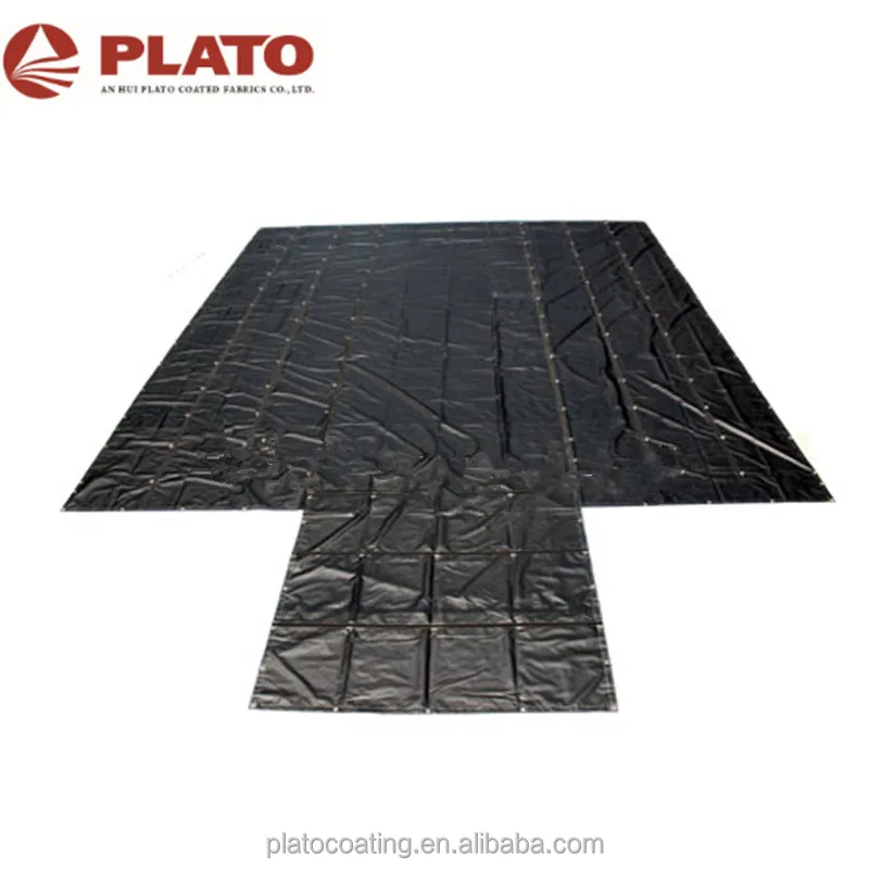 1000 Denier tarpaulin flexible pvc coated polyester fabric