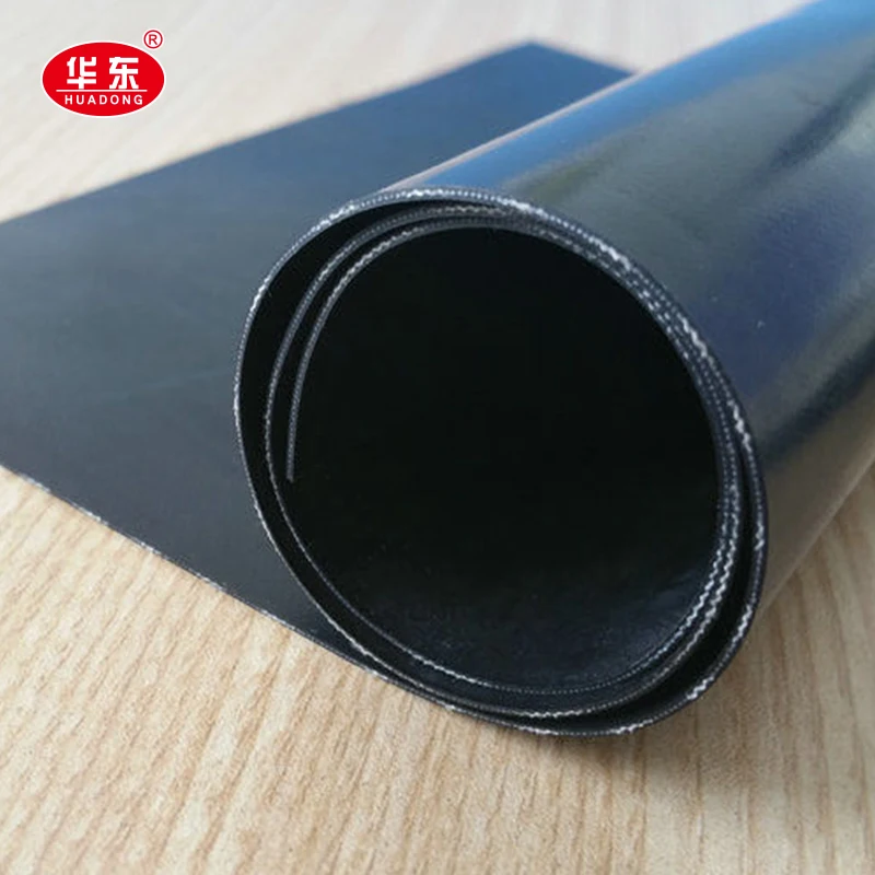 Abrasion Resistance Oil-Proof Neoprene Rubber Sheets With Nylon Fabric